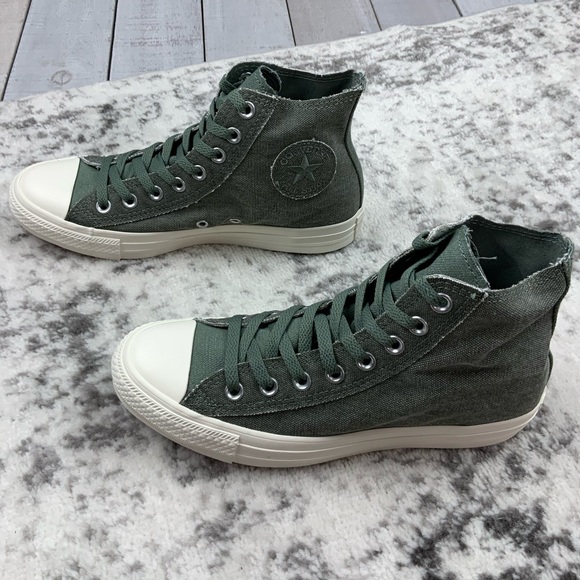 converse raw edge platform